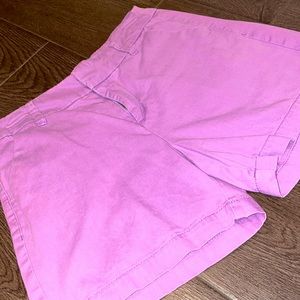 LAVENDER COLORED SHORTS